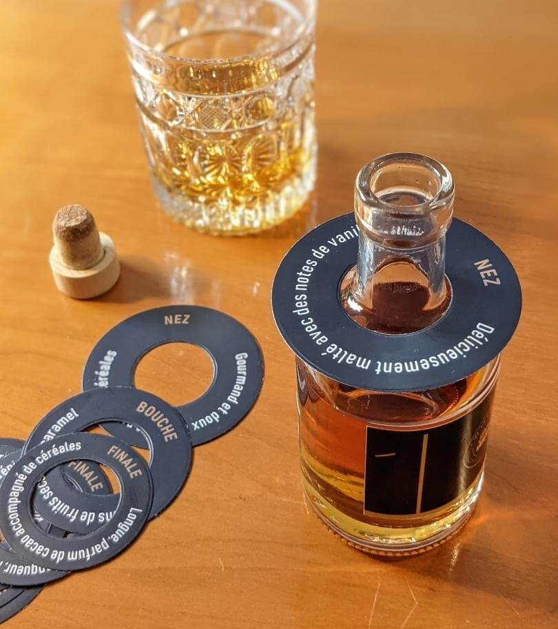 Coffret tout compris de dégustation de whisky à l'aveugle