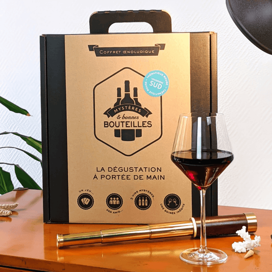 Jeu de dégustation de vin rouge - Tour du monde
